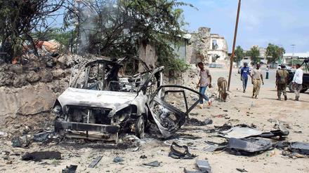 Die Schabab-Milizen verüben immer wieder Anschläge in Somalias Hauptstadt Mogadischu.