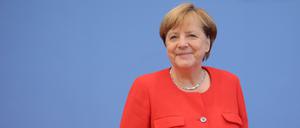 Bundeskanzlerin Angela Merkel setzt im TV-Duell auf Altbewährtes.