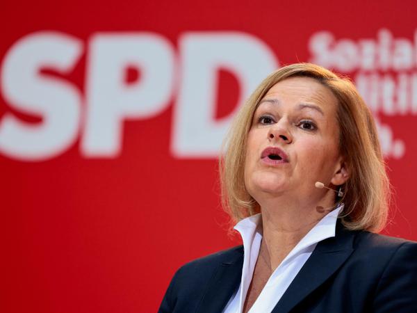 Nancy Faeser (SPD) löst Horst Seehofer im Innenministerium ab.