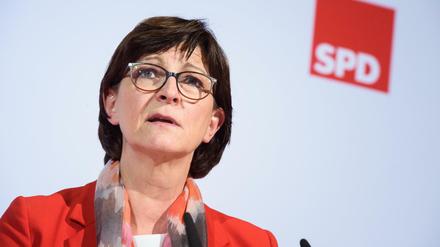 Saskia Esken, Bundesvorsitzende der SPD, plädiert außerdem dafür, dass keine Beiträge für geschlossene Kitas erhoben werden.