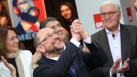 SPD-Kanzlerkandidat Martin Schulz hat im Willy-Brandt-Haus Grundzüge seines Bundestagswahlkampfes vorgestellt.