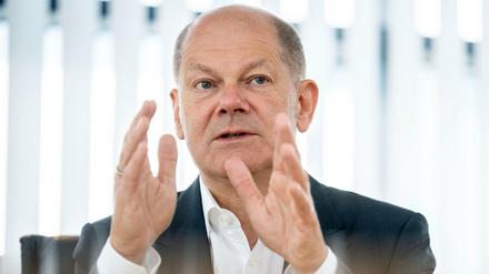 Der Kanzlerkandidat der SPD: Bundesfinanzminister Olaf Scholz.