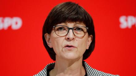 Saskia Esken (SPD) erntete für ihre Aussage Kritik.