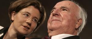 Erbin Maike Kohl-Richter und ihr mittlerweile verstorbener Mann, Altkanzler Helmut Kohl. Die Aufnahme stammt aus dem Jahr 2011. 