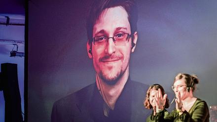 Den mögen sie immer noch auf der re:publica, den Whistleblower Edward Snowden. Ob real oder virtuell. 