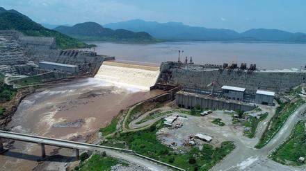 Der Grand-Ethiopian-Renaissance-Staudamm sorgt seit Jahren für Streit zwischen Äthiopien, Ägypten und dem Sudan.