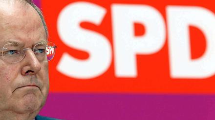 Peer Steinbrück nach seiner Nominierung zum Kanzlerkandidaten durch den SPD-Vorstand.