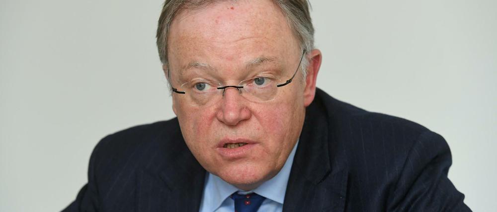 Stephan Weil (SPD), Ministerpräsident von Niedersachsen. 