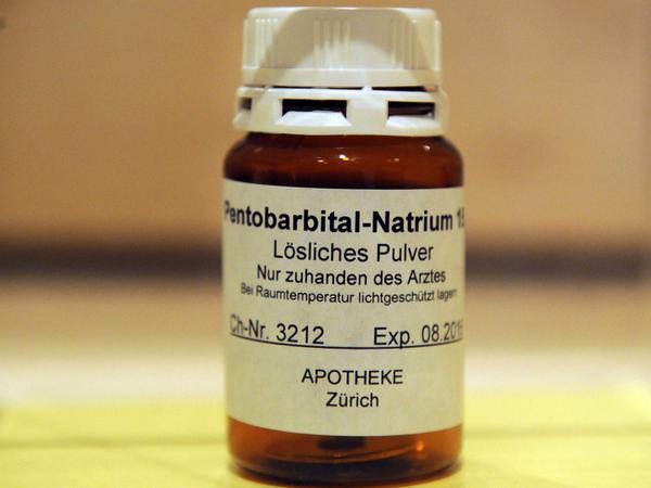 Das Schlafmittel Pentobarbital-Natrium gilt als sicheres Mittel für die Selbsttötung. Es kommt vor allem in der Schweiz zum Einsatz. 