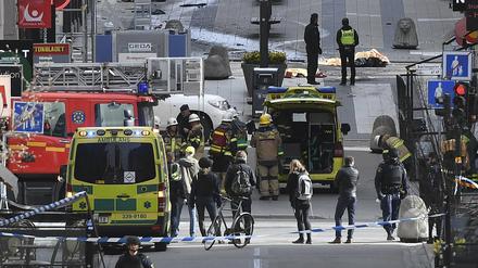 Lkw-Angriff in Stockholm: Der Tatort im Stadtzentrum