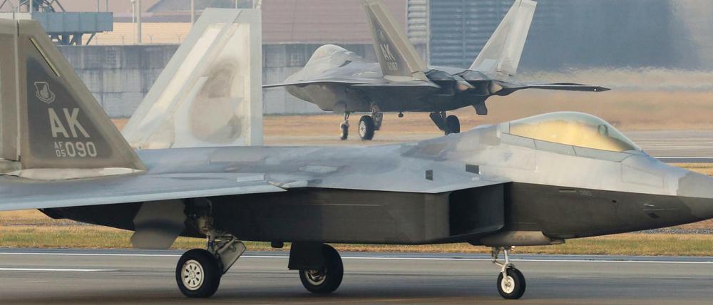 Zeichen der Stärke: US-Militärflugzeuge in Südkorea 
