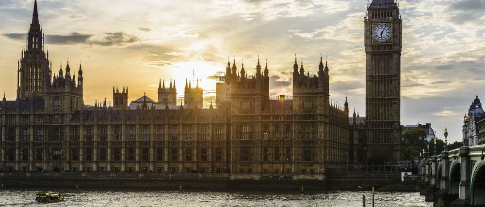 Trat am Dienstag erstmals nach der Wahl zusammen. Das Parlament in London.