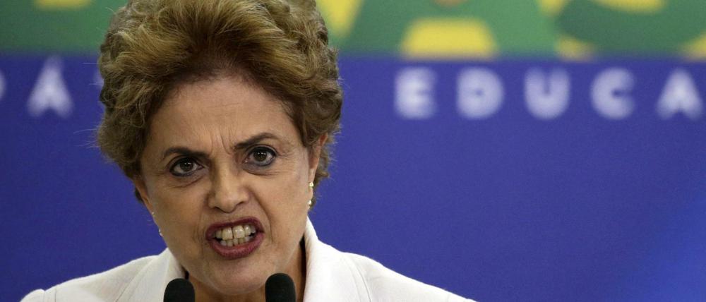 Sie gilt als Kämpferin, aber diesen Kampf könnte Dilma Rousseff verlieren.