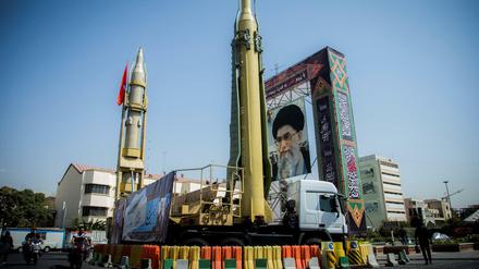 Militärische Schlagkraft. Die Islamische Republik rüstet seit Jahren auf. Amerikas Regierung stört sich nicht zuletzt an Teherans Raketenprogramm.