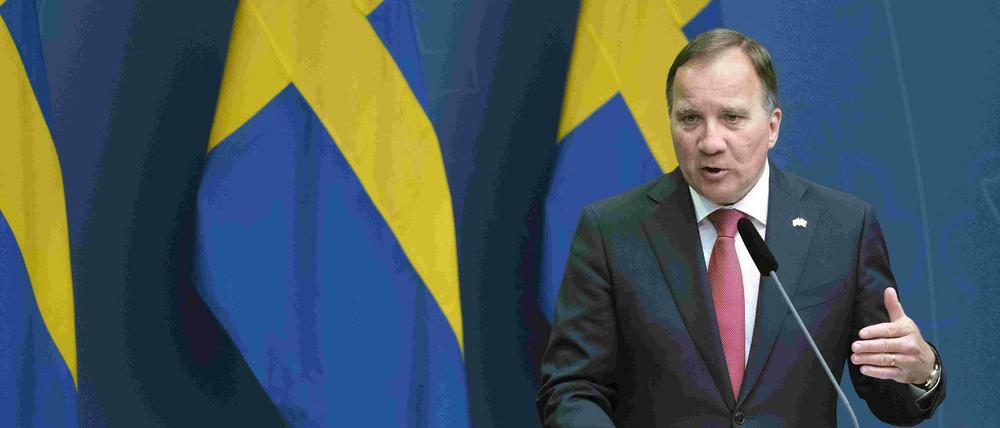 Schwedens Premier Stefan Löfven.