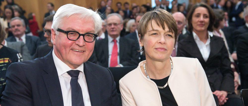 Frank-Walter Steinmeier und Elke Büdenbender engagieren sich gemeinsam. 