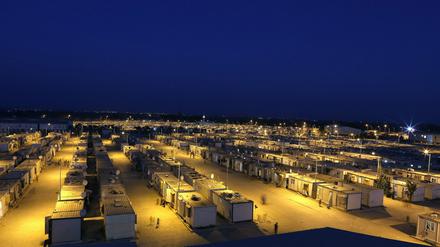 Das Flüchtlings-Camp in Sanliurfa im Südosten der Türkei. Noch größere Flüchtlingslager will die EU jetzt in der Türkei finanzieren. 