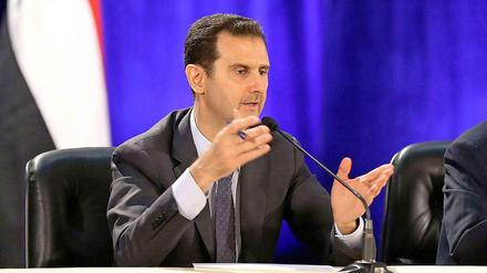 Syriens Machthaber Assad.