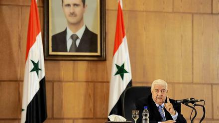 Syriens Außenminister Walid al-Muallem