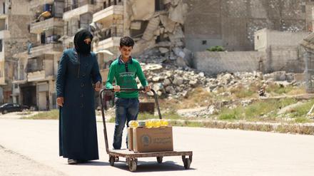 Wo Mangel zum Alltag gehört. Millionen Syrer wissen nicht, woher ihre nächste Mahlzeit kommen soll. 