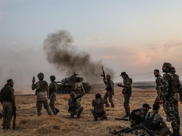 Vormarsch. Die türkische Armee und verbündete Milizen haben 4.000 Quadratkilometer in Nordsyrien unter ihre Kontrolle gebracht.