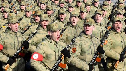 Werden schon bald mehr russische Soldaten im Ukraine-Krieg eingesetzt?