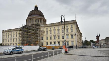 Fast fertig: Das neue Berliner Stadtschloss wird am 17. Dezember eröffnet.
