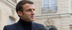 Die Rentenreform ist ein großes Projekt von Frankreichs Präsident Emmanuel Macron