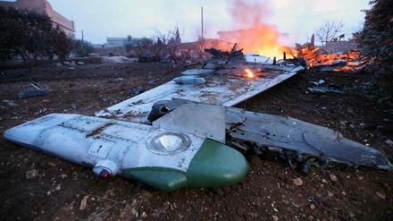 Extremisten haben eine russische Suchoi mithhilfe einer Flugabwehrrakete zerstört. Moskau macht Washington für den Verlust des Piloten mitveranwortlich.
