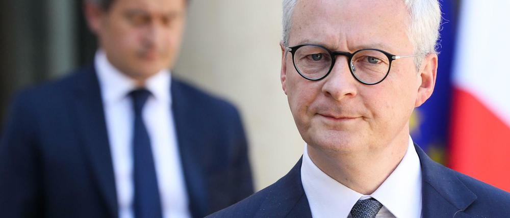 Frankreichs Finanzminister Bruno Le Maire kritisiert das Karlsruher Urteil.