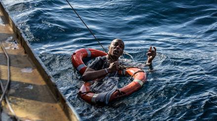 An Bord der Ocean Viking der Rettungsorganisation Ärzte ohne Grenzen befinden sich derzeit 407 Menschen. 