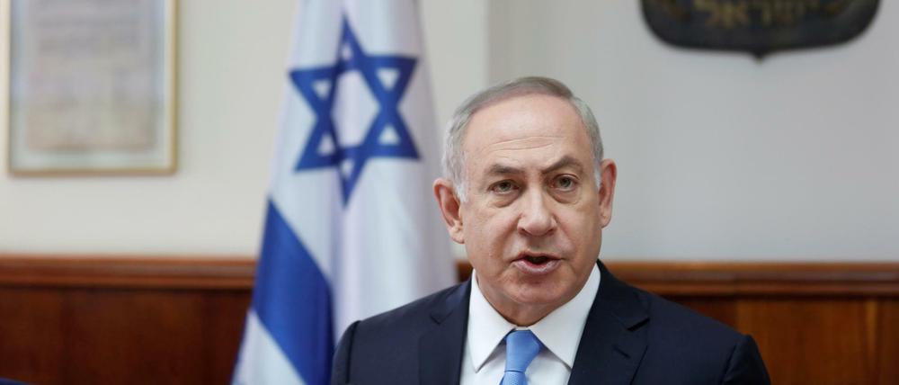 Konflikt mit Gabriel: Israels Premier Netanjahu
