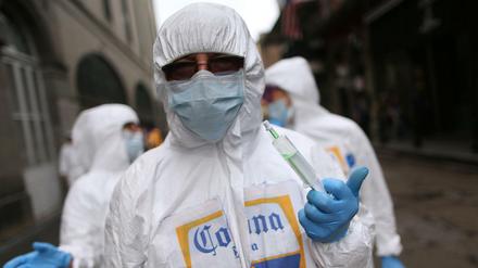 Coronavirus in New Orleans: Für Feiernde schien die Pandemie im Februar noch weit weg.