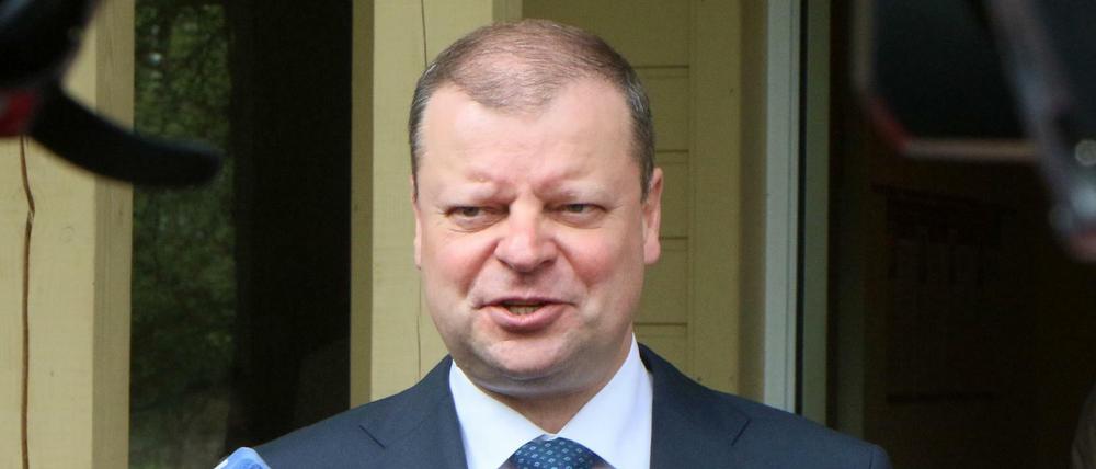 Der amtierende litauische Regierungschef Saulius Skvernelis erhielt nur 20 Prozent der Stimmen.