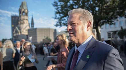 Al Gore auf dem Weg zur Europa-Premiere seines Films „Immer noch eine unbequeme Wahrheit“.