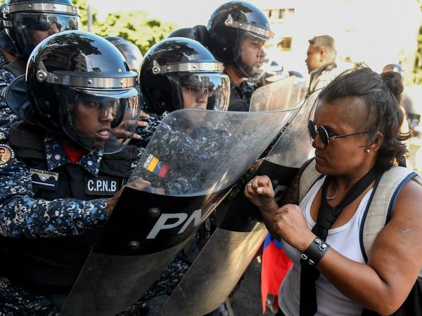 Wer in Venezuela gegen Machthaber Maduro demonstriert, muss mit Gewalt der Sicherheitskräfte rechnen.