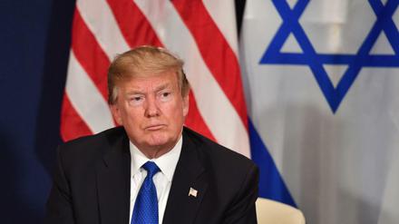 US-Präsident Donald Trump wünscht sich von Israel mehr Anstrengungen für einen Frieden mit den Palästinensern.