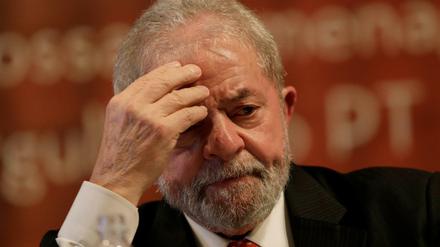 Ex-Präsident Luiz Inacio Lula da Silva Anfang Juli in Brasilia.
