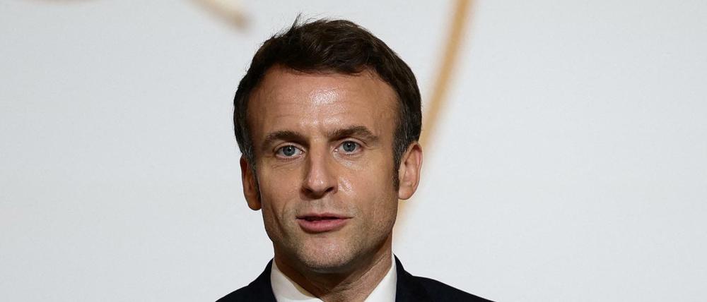 Frankreichs Präsident Emmanuel Macron wirkte lange auf das EU-Nachhaltigkeitssiegel für Atomkraft hin. 