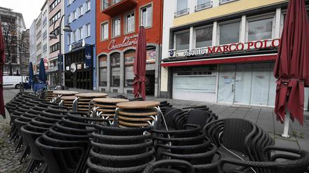 Geschäfte und Restaurants dürfen in Deutschland noch eine ganze Weile geschlossen bleiben.