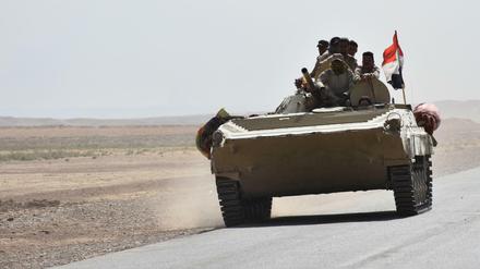 Die irakischen Truppen waren in den vergangenen Tagen mobilisiert worden.