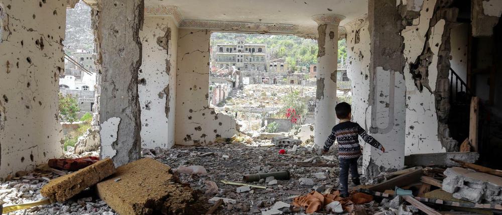 Der Krieg im Jemen hat Zerstörung und eine humanitäre Katastrophe zur Folge. 