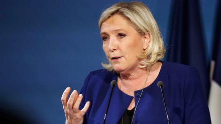 Marine Le Pen ist Chefin der Partei Rassemblement National. 