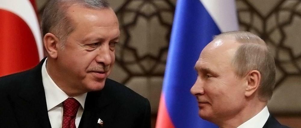 Erdogan und Putin haben ihr Vorgehen in Syrien in zahlreichen Gesprächen abgestimmt.