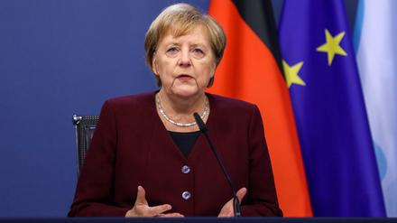 Bundeskanzlerin Angela Merkel (CDU) beim EU-Gipfel am Freitag.