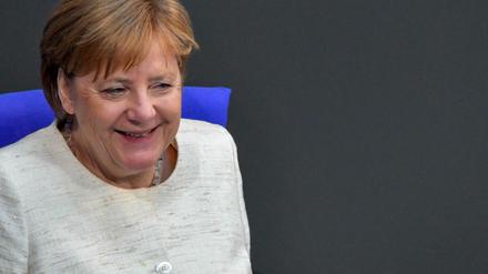 Kanzlerin Angela Merkel in Berlin
