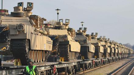 Abrams-Panzer der US-Armee (Archivbild) 