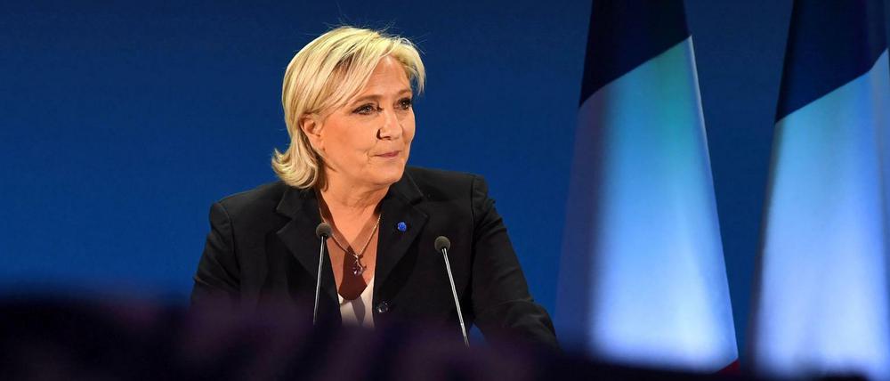 Im ersten Wahlgang unterlegen: Marine Le Pen