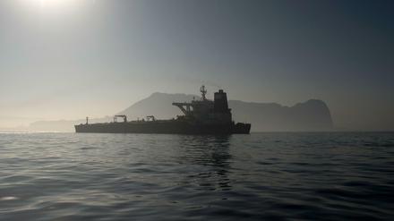 Der Supertanker „Grace 1“ wurde Anfang Juli wegen des Verdachts auf illegale Öllieferungen vor Gibraltar festgesetzt