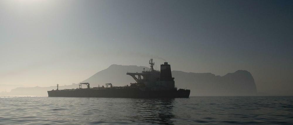 Der Supertanker „Grace 1“ wurde Anfang Juli wegen des Verdachts auf illegale Öllieferungen vor Gibraltar festgesetzt